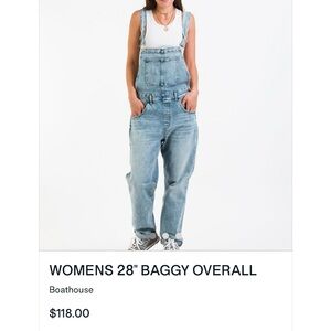 Silver women’s overalls